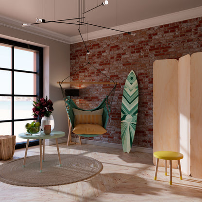 DYNAMIC GRID Deko-Surfboard