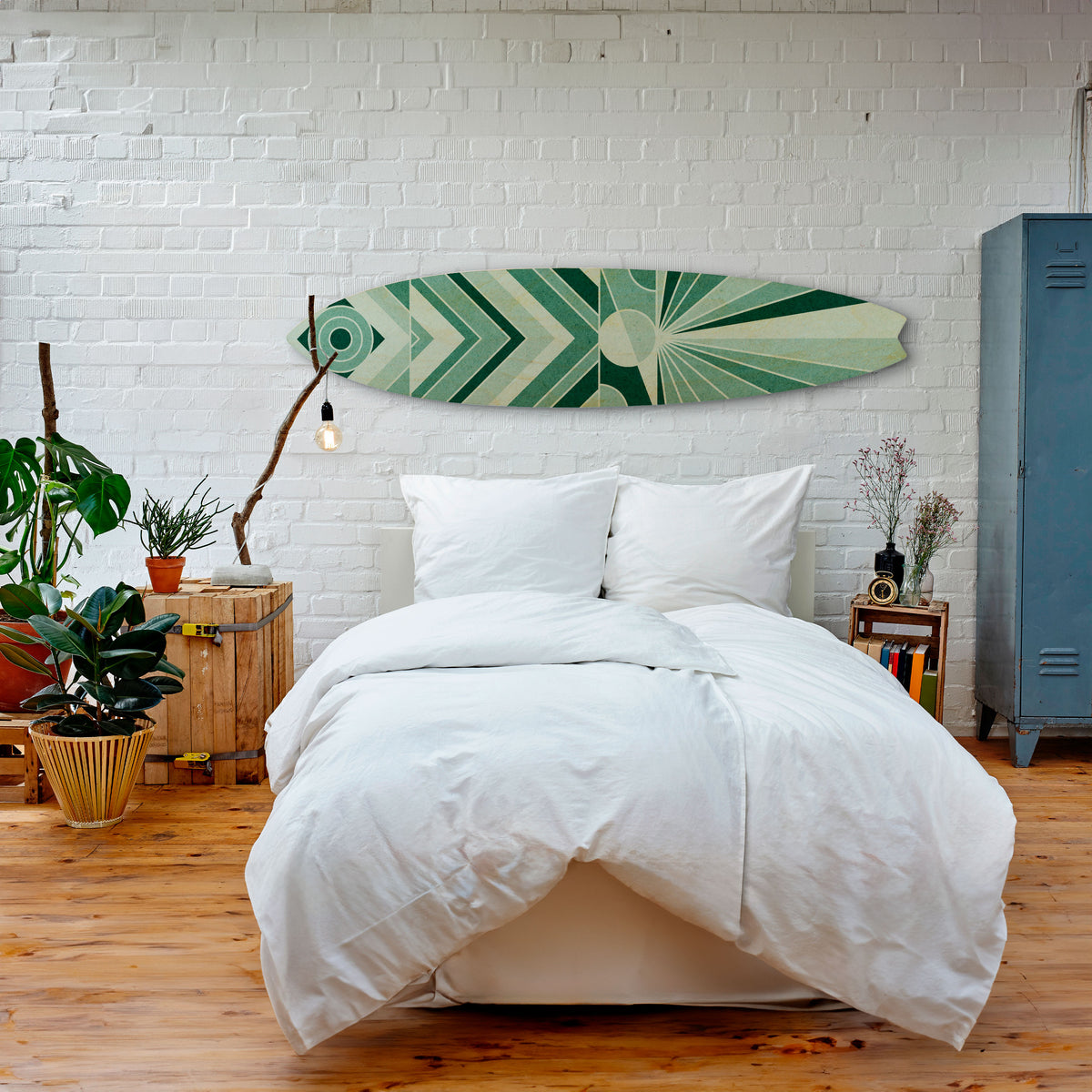 DYNAMIC GRID Deko-Surfboard