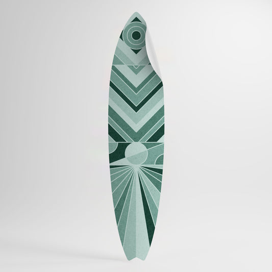 DYNAMIC GRID Surfboard-Wandsticker