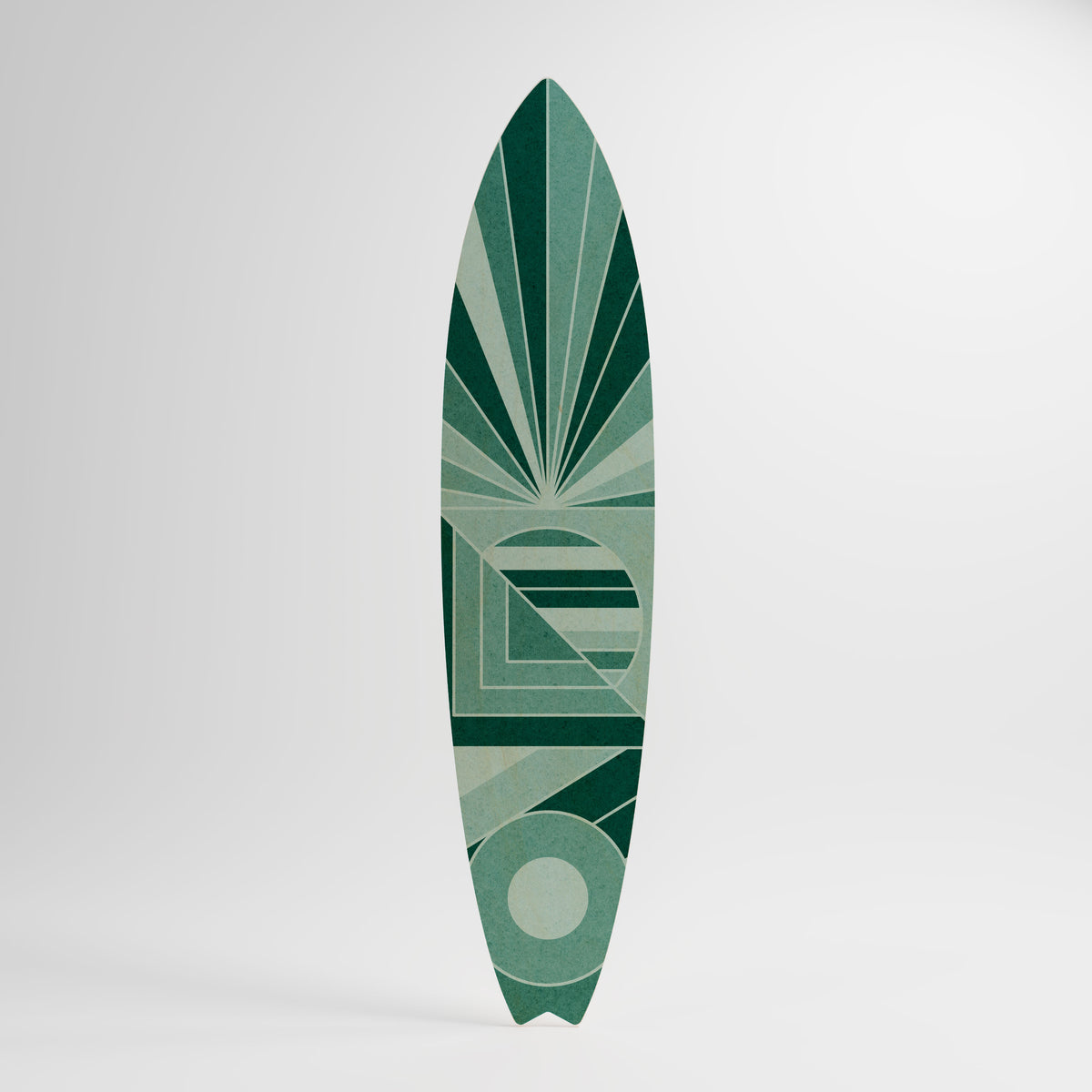 RHYTMIC GRID Deko-Surfboard
