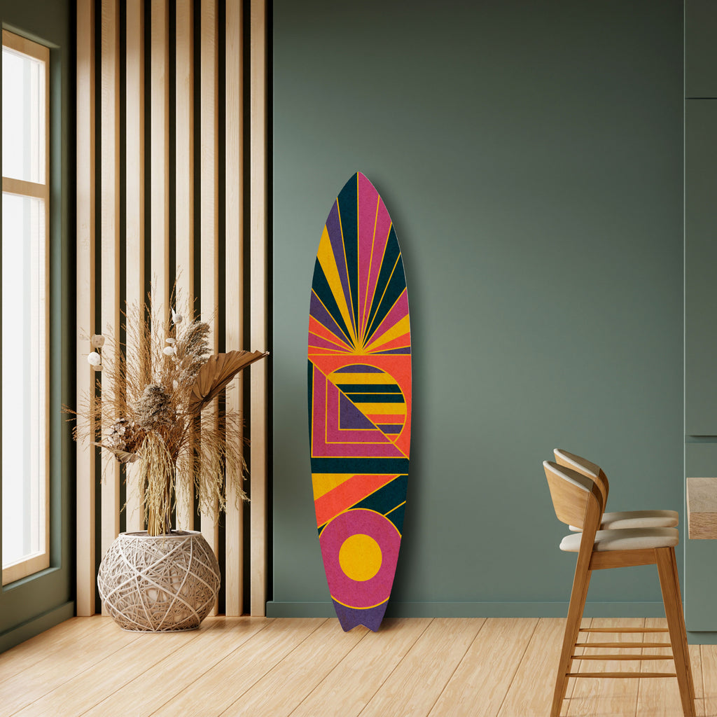 FUSION PATTERNS Surfboard Decorative Panel