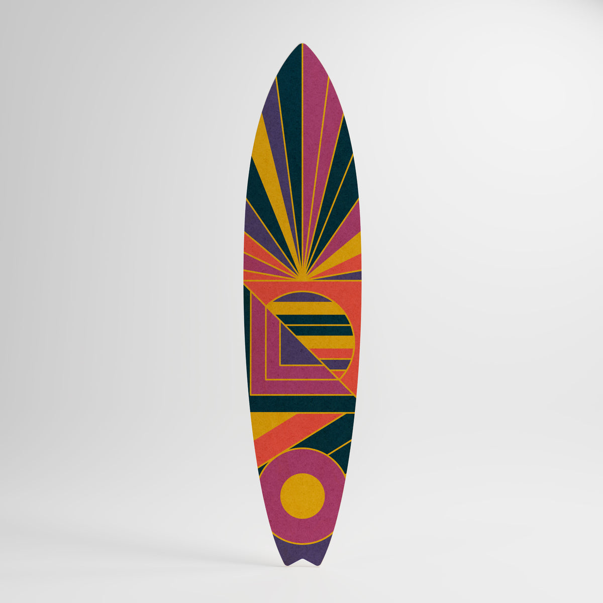 FUSION PATTERNS Deko-Surfboard
