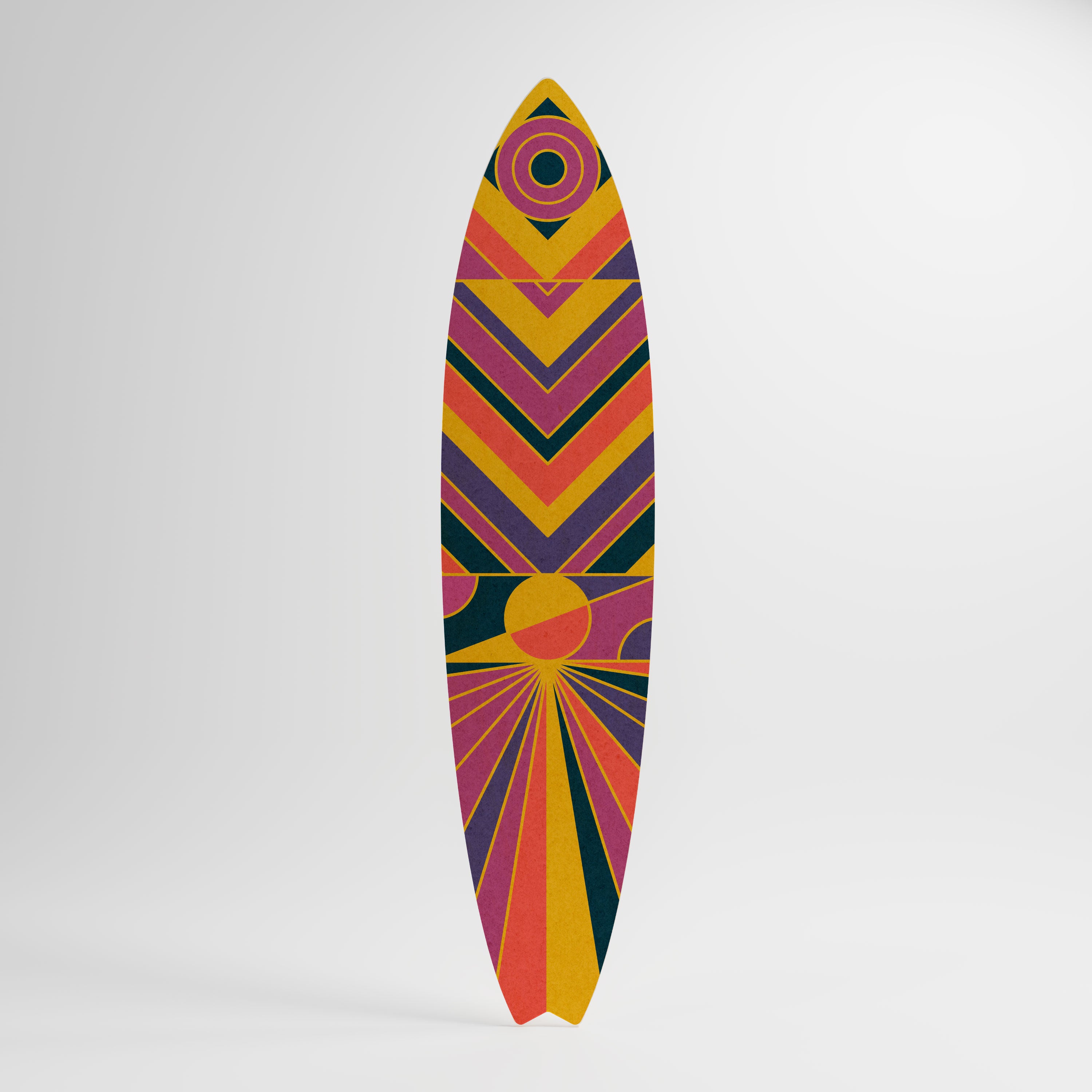 ECHO PATTERNS Deko-Surfboard