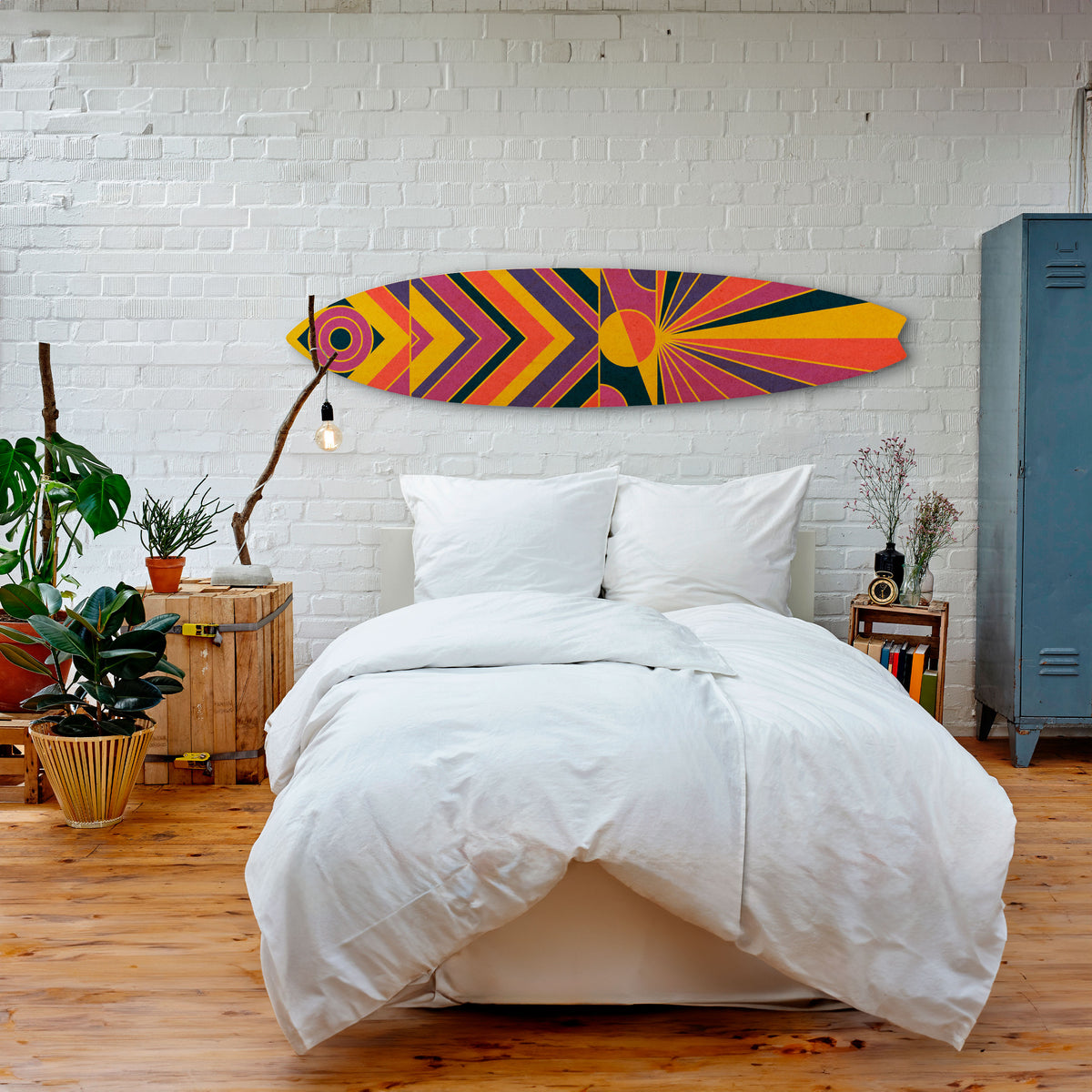 ECHO PATTERNS Deko-Surfboard