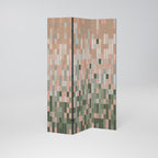 BUILDING THE FUTURE Dekorativer Paravent - 3-teilig