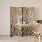 BUILDING THE FUTURE Dekorativer Paravent - 4-teilig
