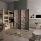 BUILDING THE FUTURE Dekorativer Paravent - 4-teilig