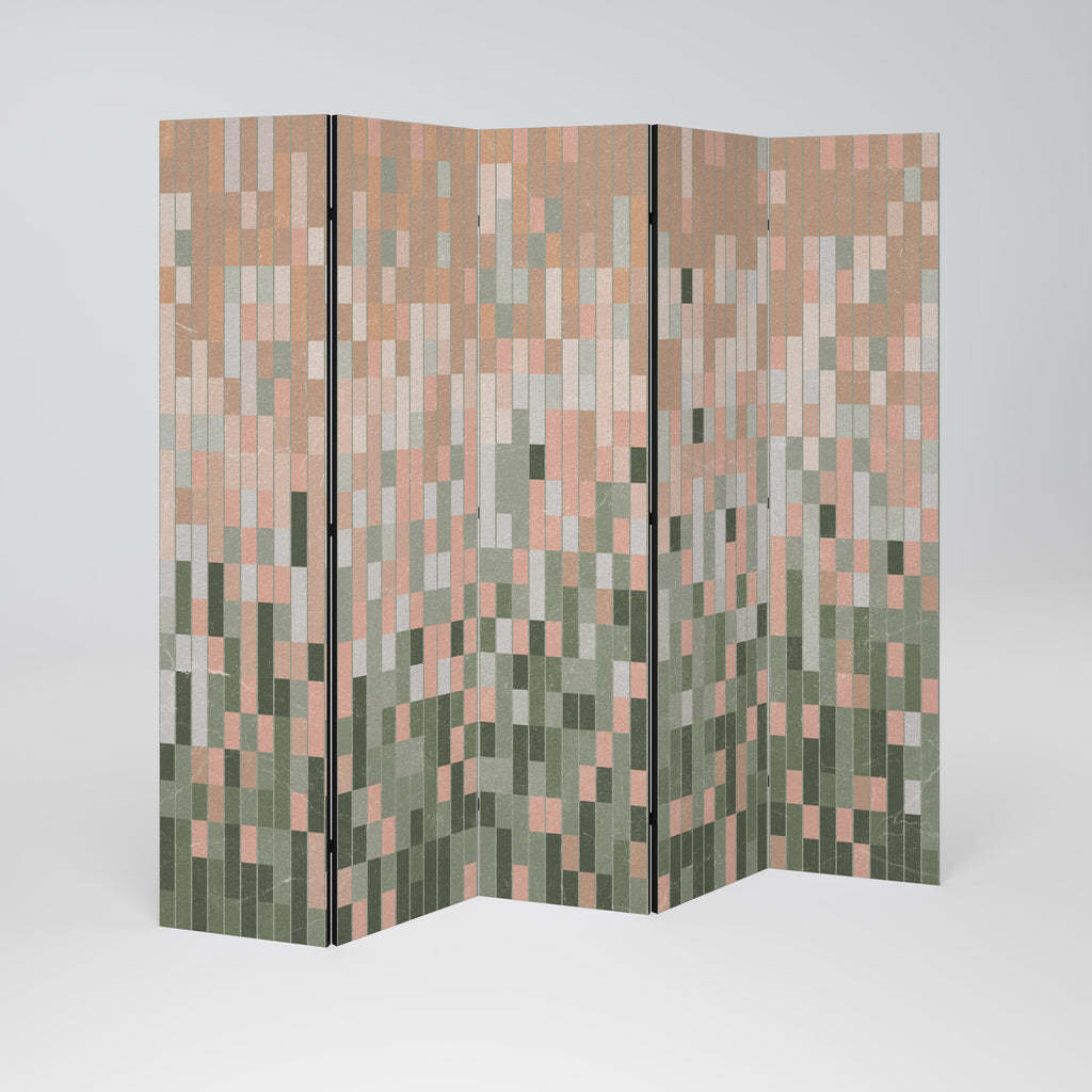 BUILDING THE FUTURE 5-teiliger Paravent