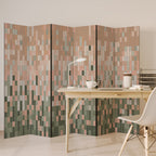 BUILDING THE FUTURE 6-Panel Room Divider