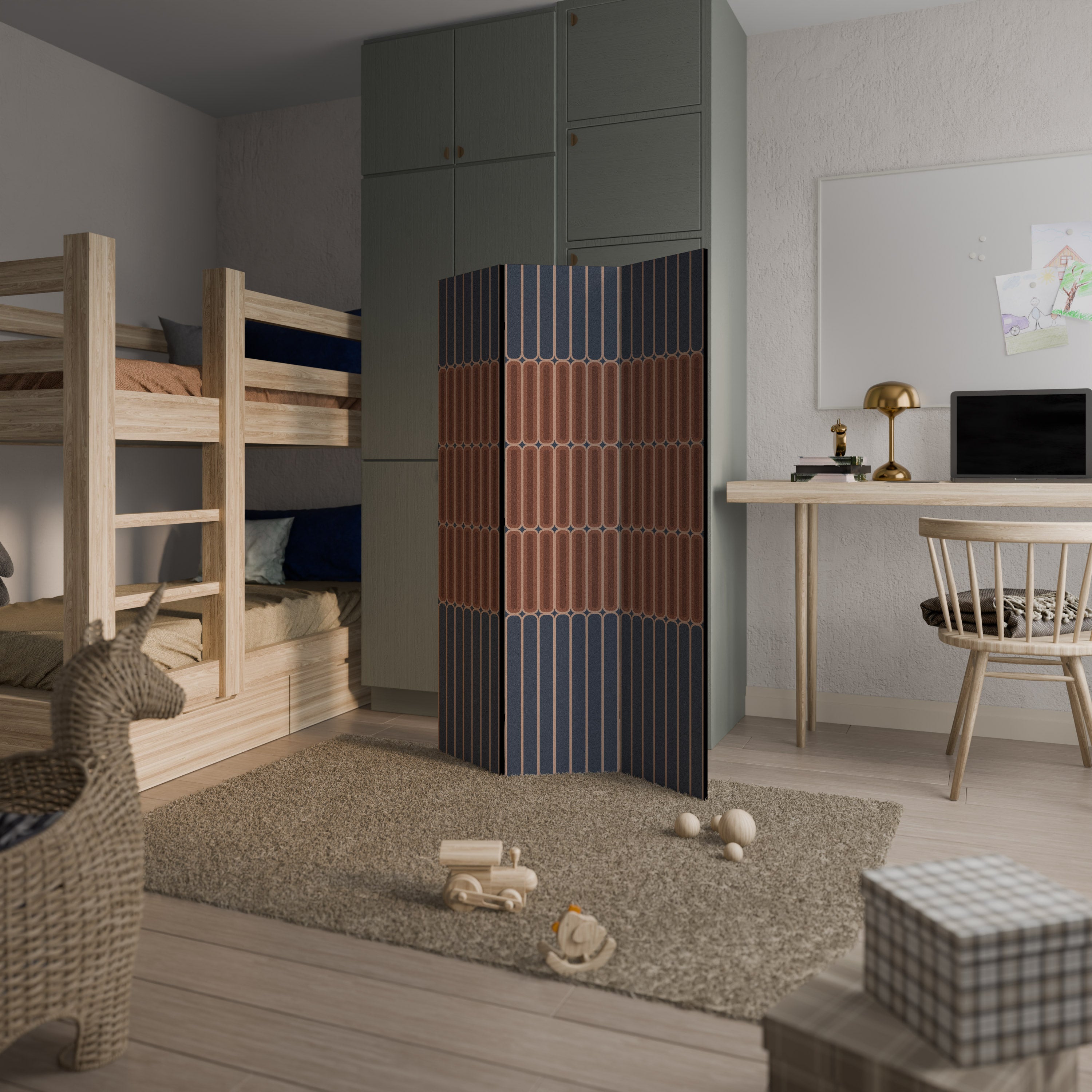 HYPNOTIC GATE 3-teiliger Paravent