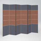 HYPNOTIC GATE Dekorativer Paravent - 6-teilig