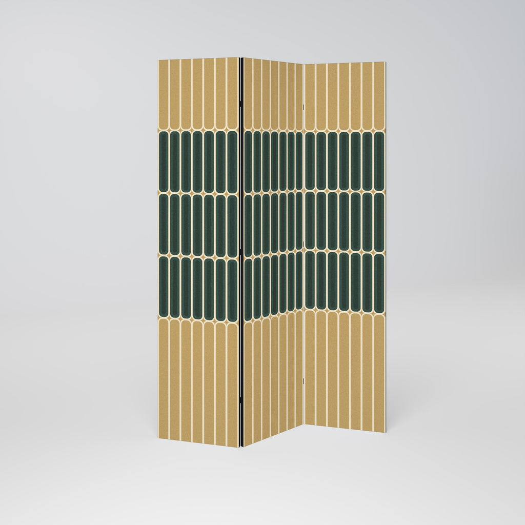 ILUSION GATE Dekorativer 3-teiliger Raumteiler