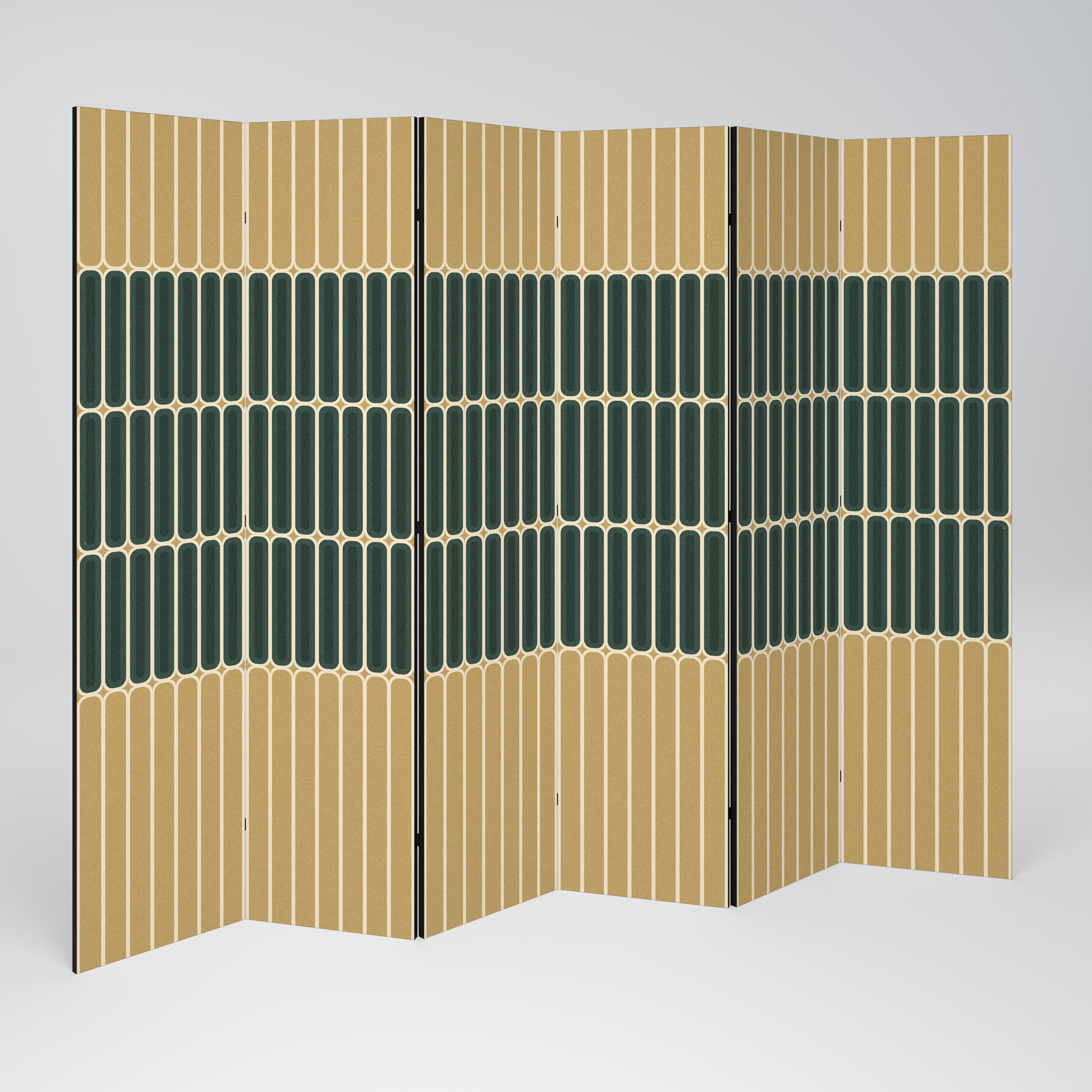ILUSION GATE Decorative 6-Panel Room Divider