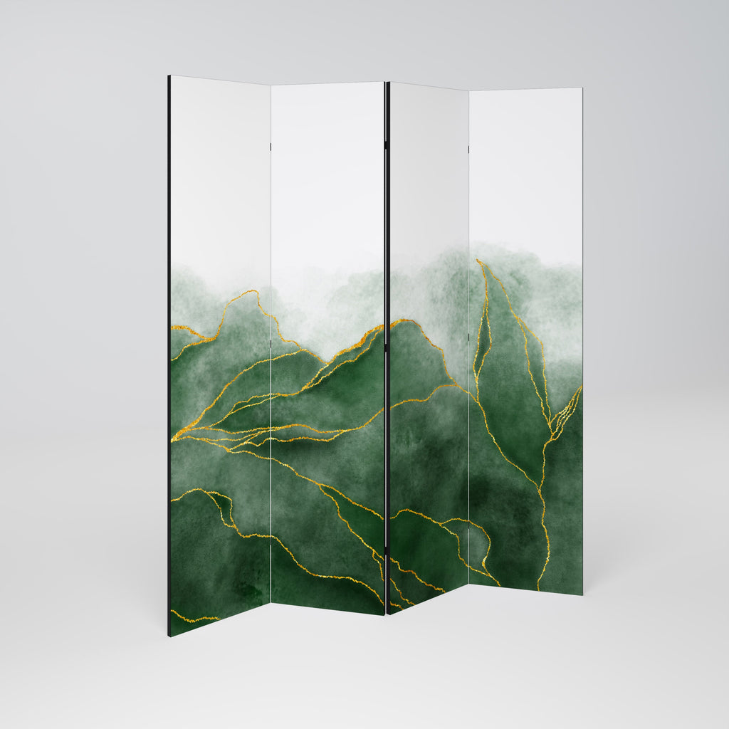 EXPENSIVE NATURE Dekorativer 4-teiliger Raumteiler