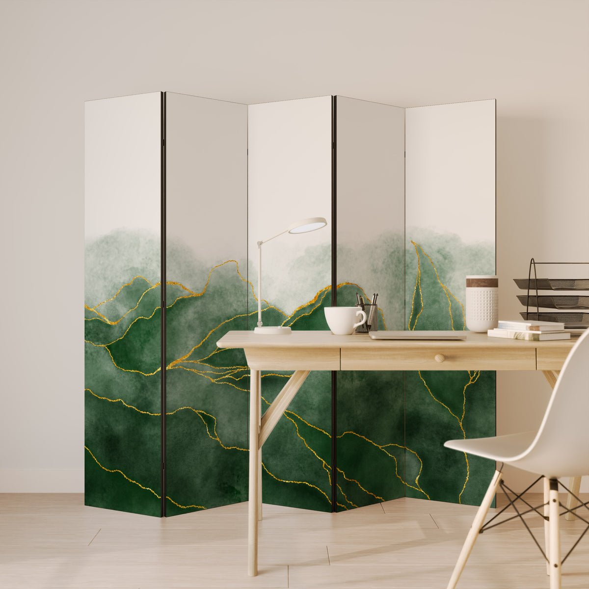 EXPENSIVE NATURE 5-teiliger Paravent