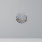 MUTED ARC Rundes Kunstregal in Eiche-Optik