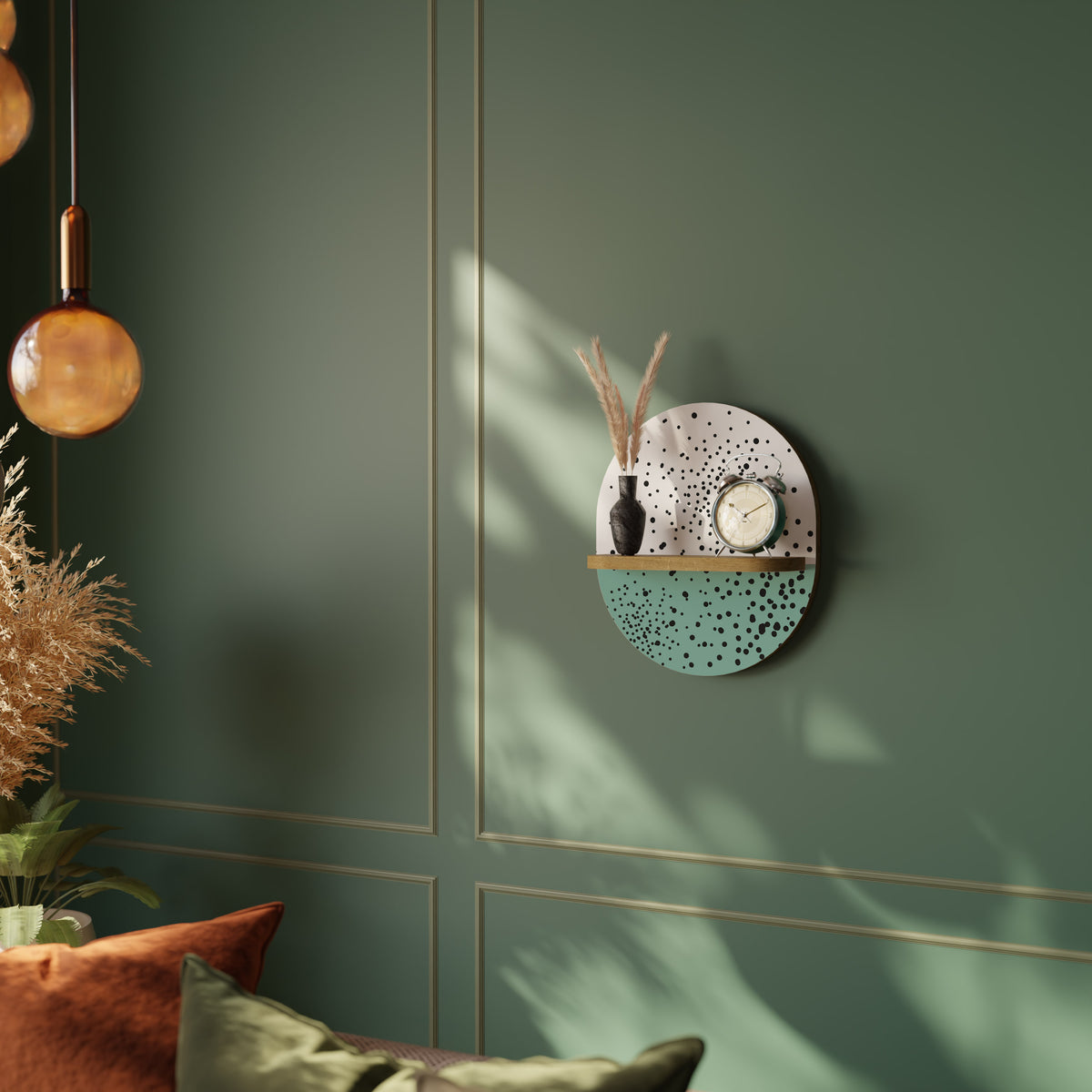 DOTTED DELIGHTS Dekoratives Wandregal