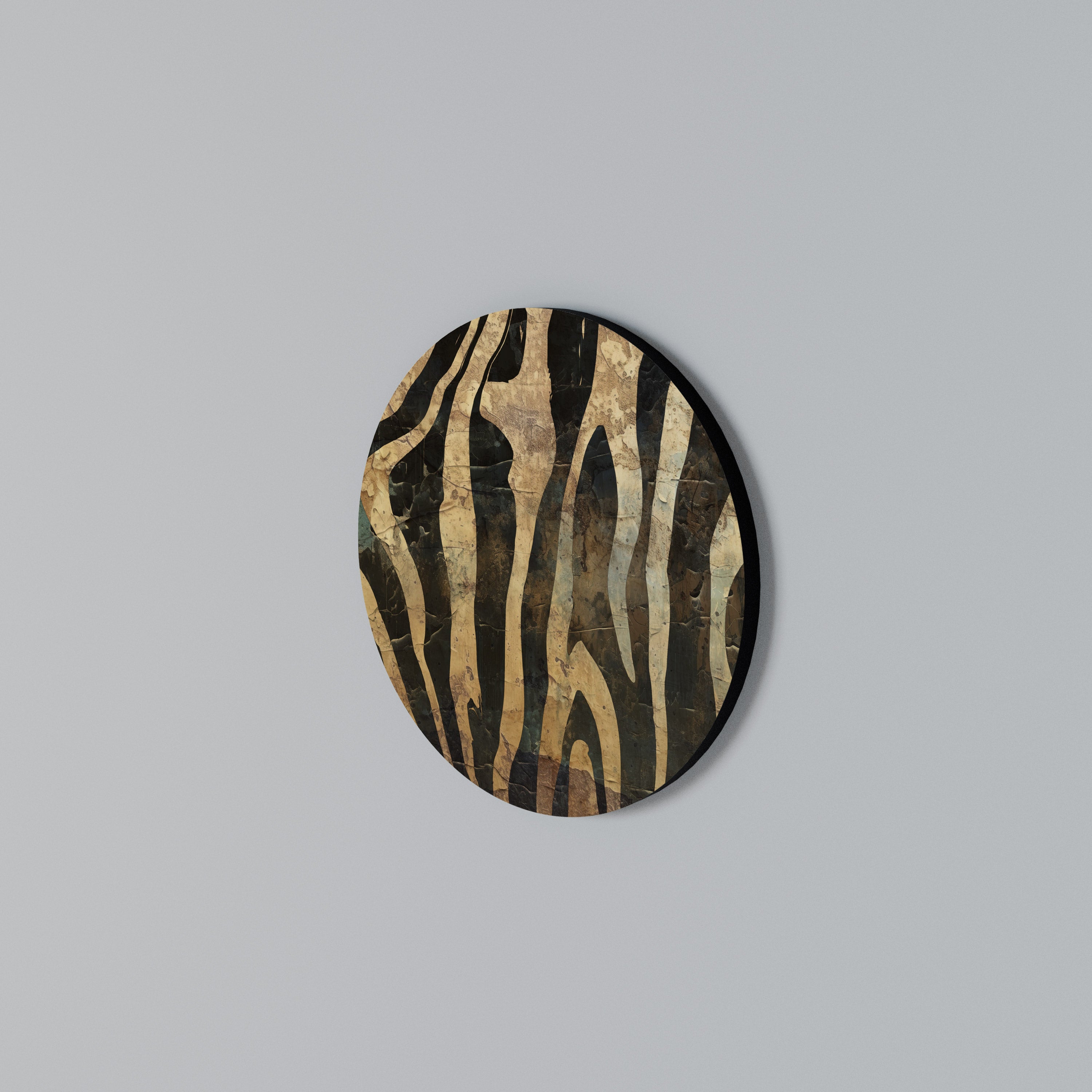 RUSTIC DANCE Round Wall Art