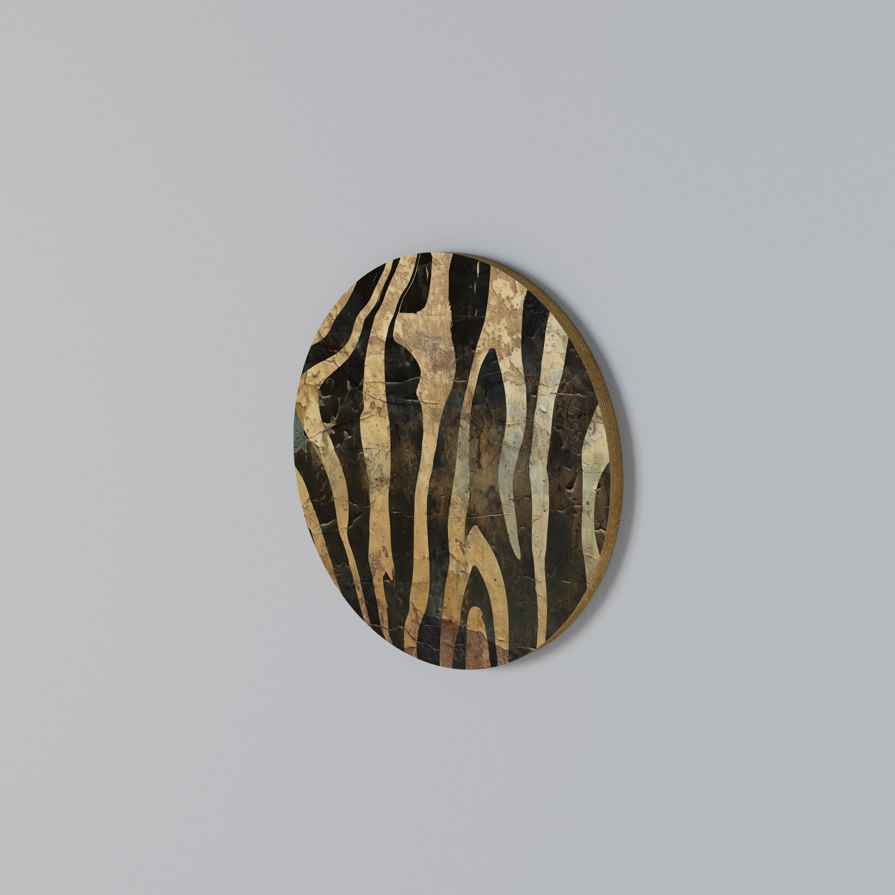 RUSTIC DANCE Round Wall Art
