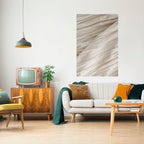 SERENE FOLDS Selbstklebendes Poster - Hochformat