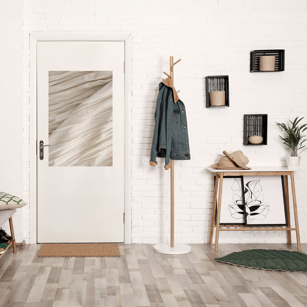 SERENE FOLDS Peel and Stick Vertical Poster