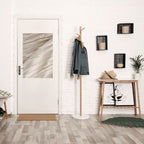 SERENE FOLDS Selbstklebendes Poster - Hochformat