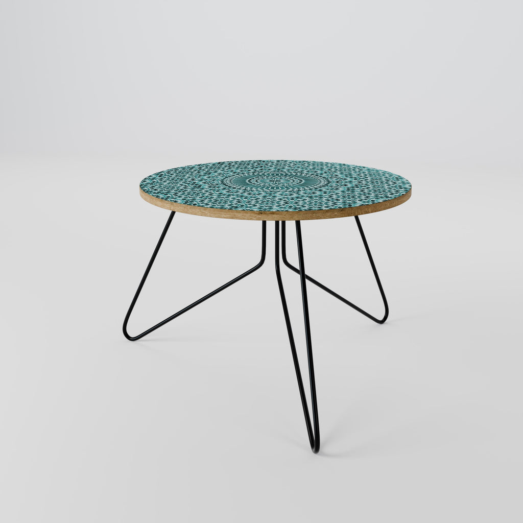 Marokkanischer Türkis Couchtisch 60