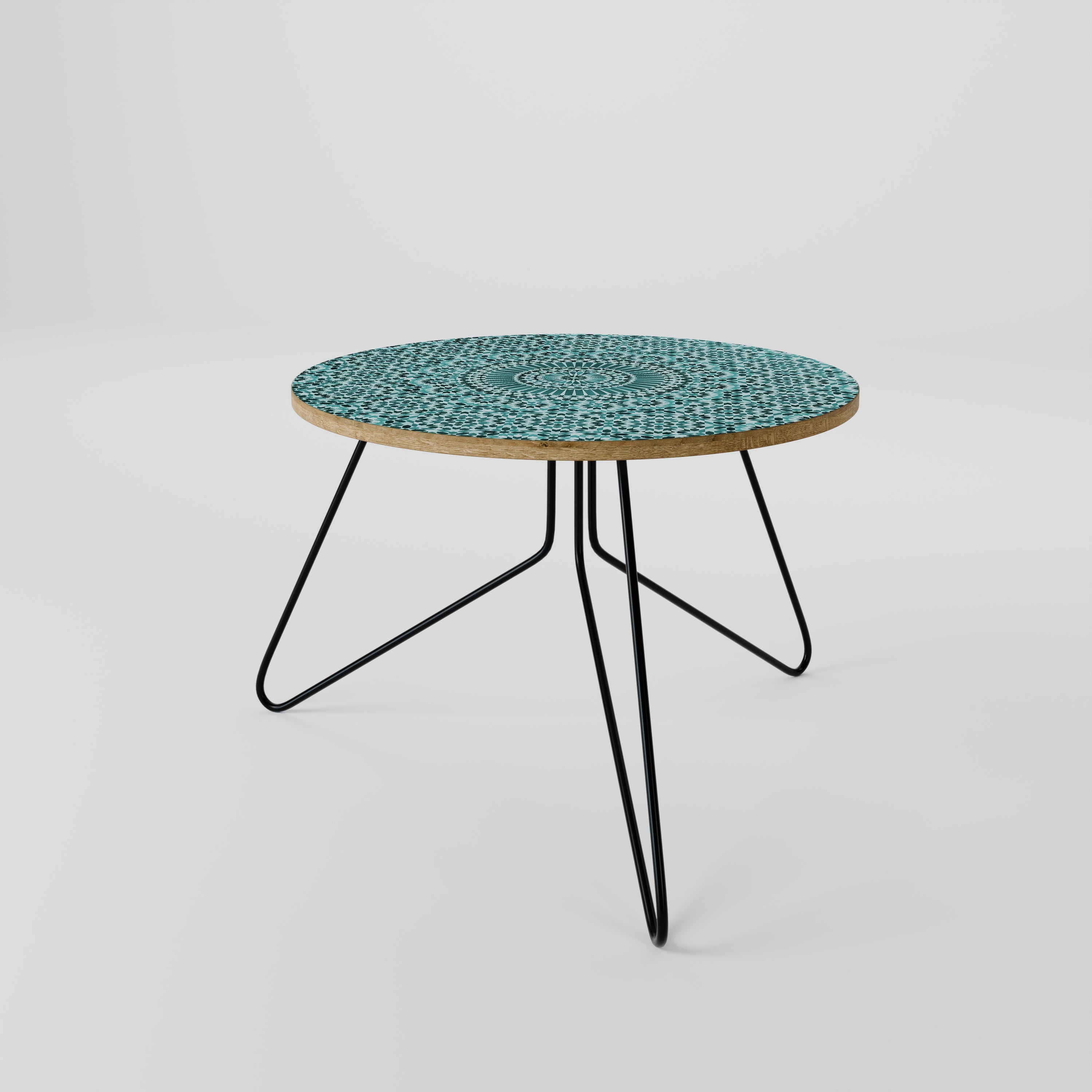 Marokkanischer Türkis Couchtisch 60