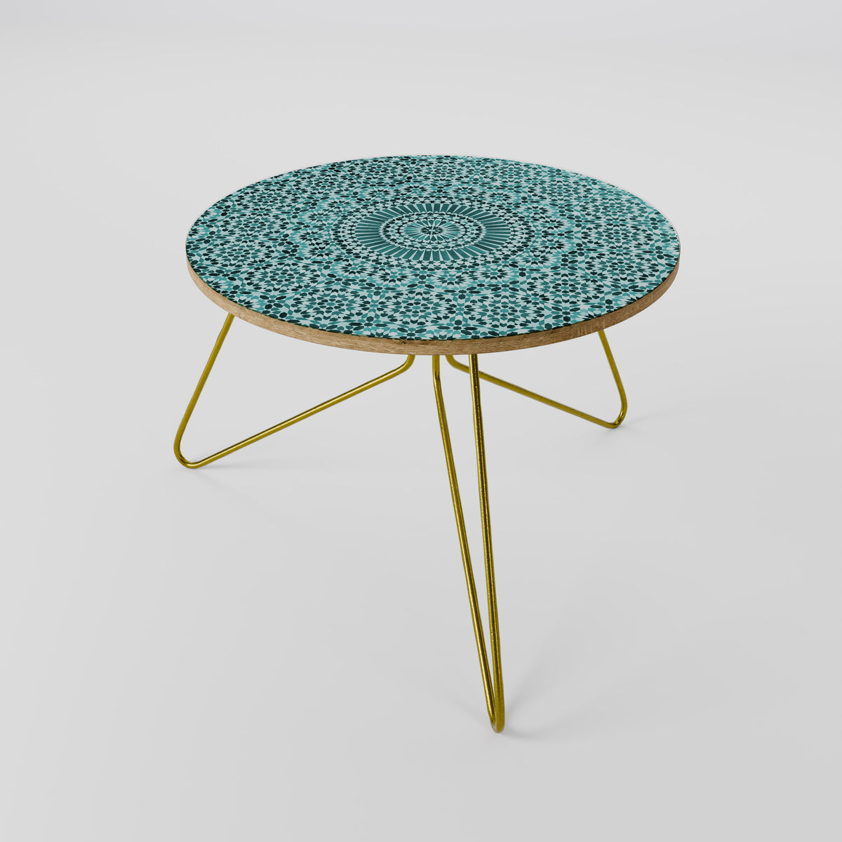 MOROCCAN TURQUOISE Couchtisch