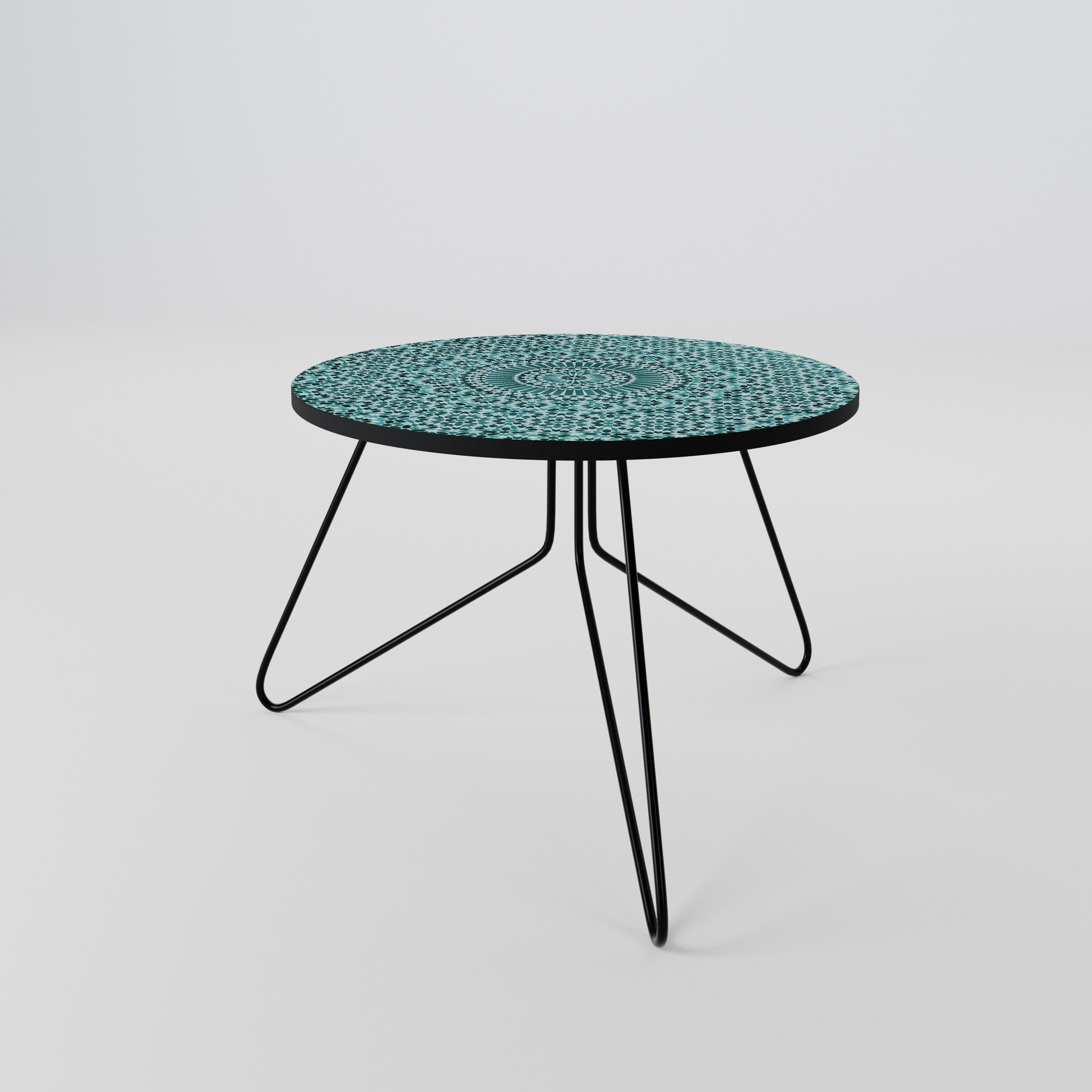 Marokkanischer Türkis Couchtisch 60