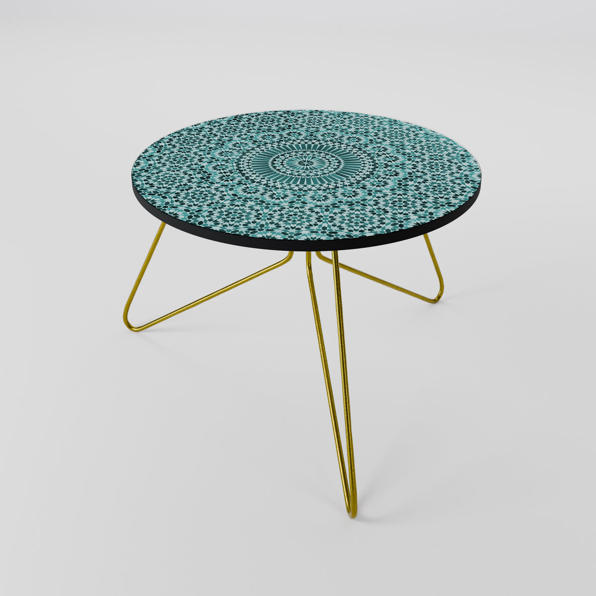 MOROCCAN TURQUOISE Couchtisch
