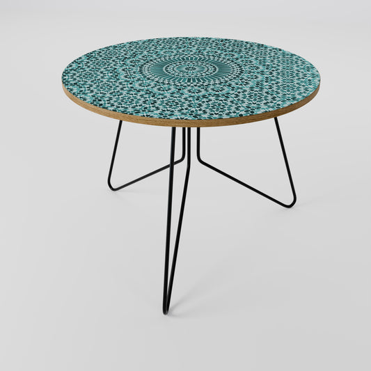 MOROCCAN TURQUOISE Couchtisch