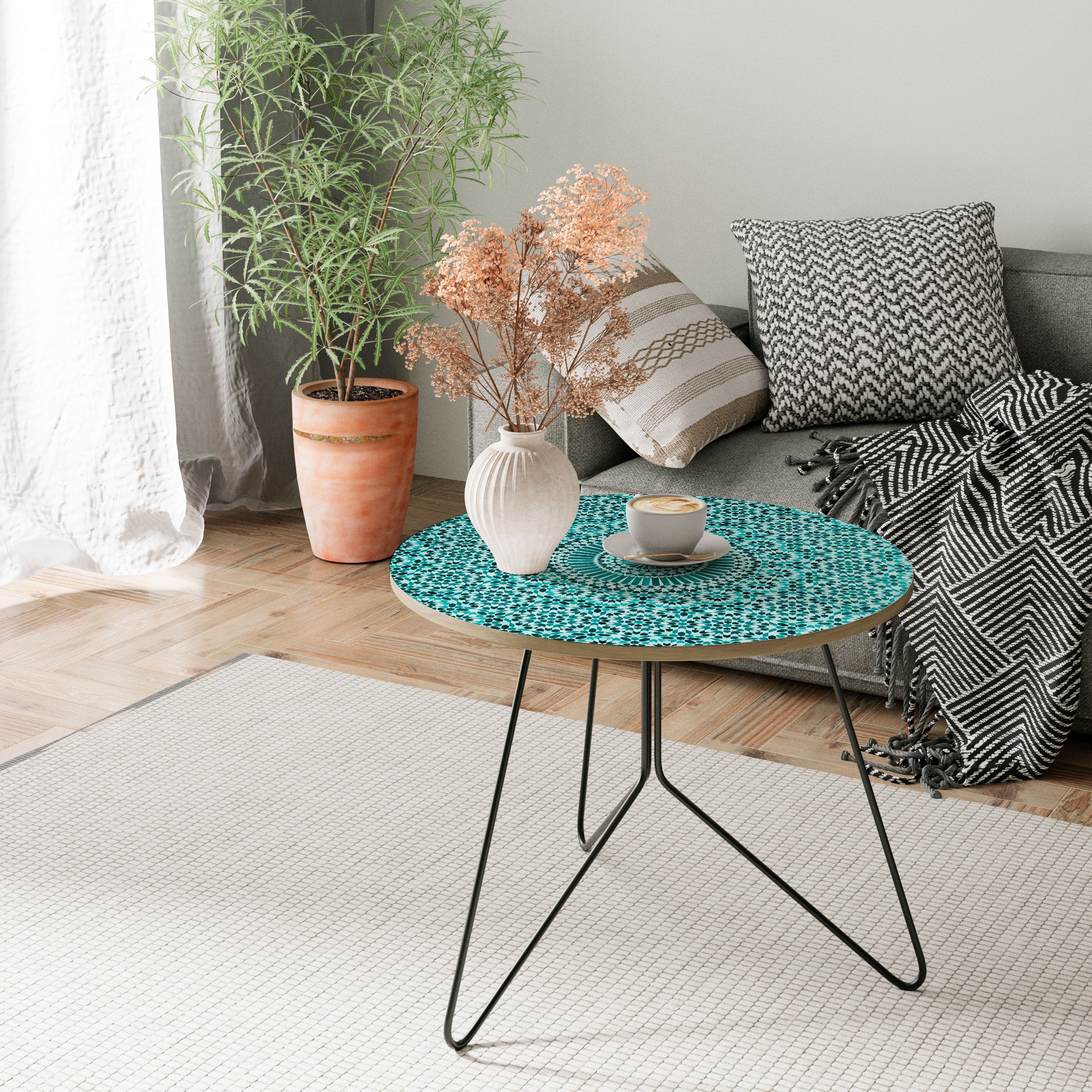 MOROCCAN TURQUOISE Coffee Table 69