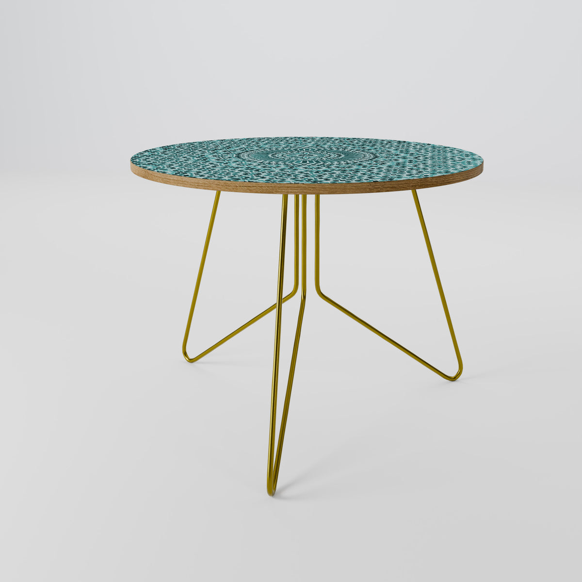 MOROCCAN TURQUOISE Couchtisch
