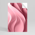 THINKING PINK Selbstklebendes Poster - Hochformat