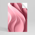 THINKING PINK Selbstklebendes Poster - Hochformat