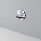 VIBRANT VERSE Rundes Kunstregal in Schwarz