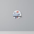 VIBRANT VERSE Rundes Kunstregal in Schwarz