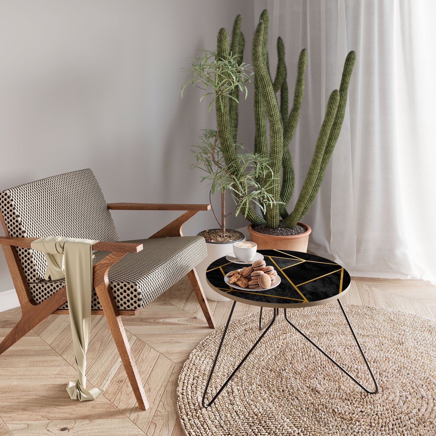 GLINTING GEOMETRIC DREAMS Couchtisch