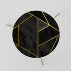 GLINTING GEOMETRIC DREAMS Couchtisch Ø 60 cm