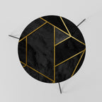 GLINTING GEOMETRIC DREAMS Couchtisch Ø 60 cm