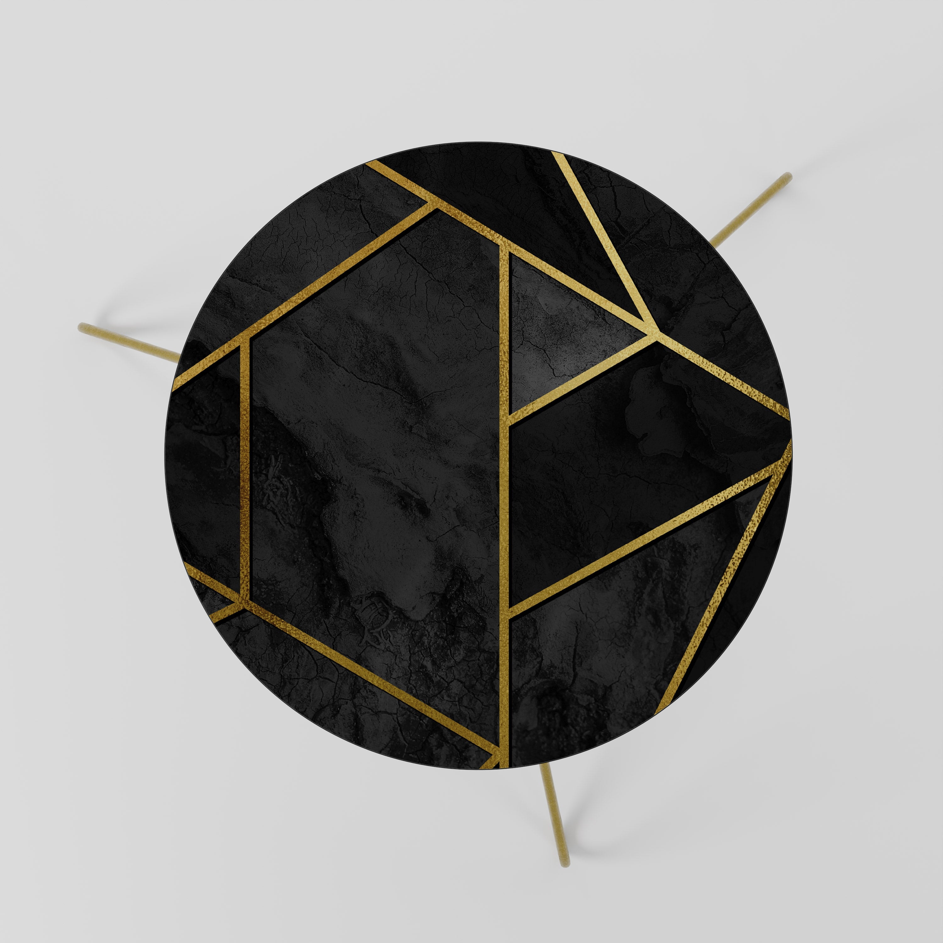 GLINTING GEOMETRIC DREAMS Couchtisch 60