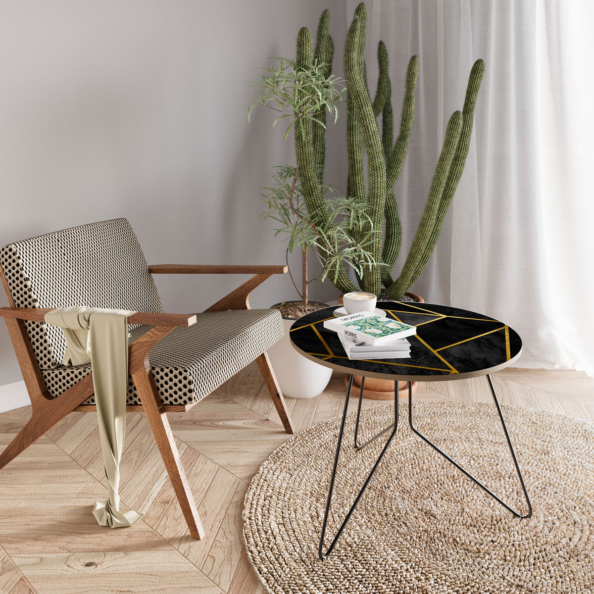 GLINTING GEOMETRIC DREAMS Couchtisch