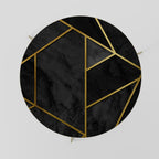 GLINTING GEOMETRIC DREAMS Couchtisch Ø 69 cm