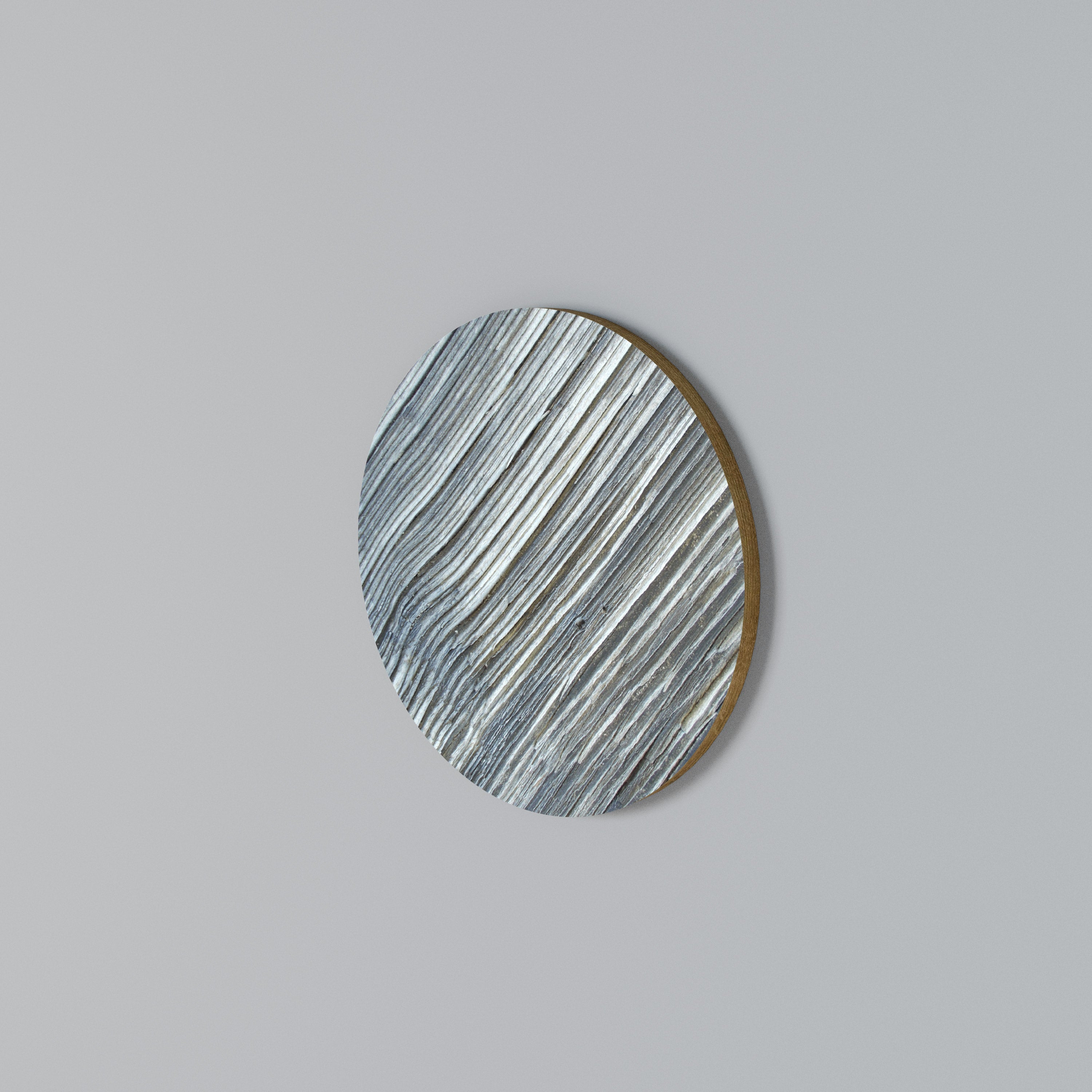 NATURE’S RIBBON RELIC Round Wall Art