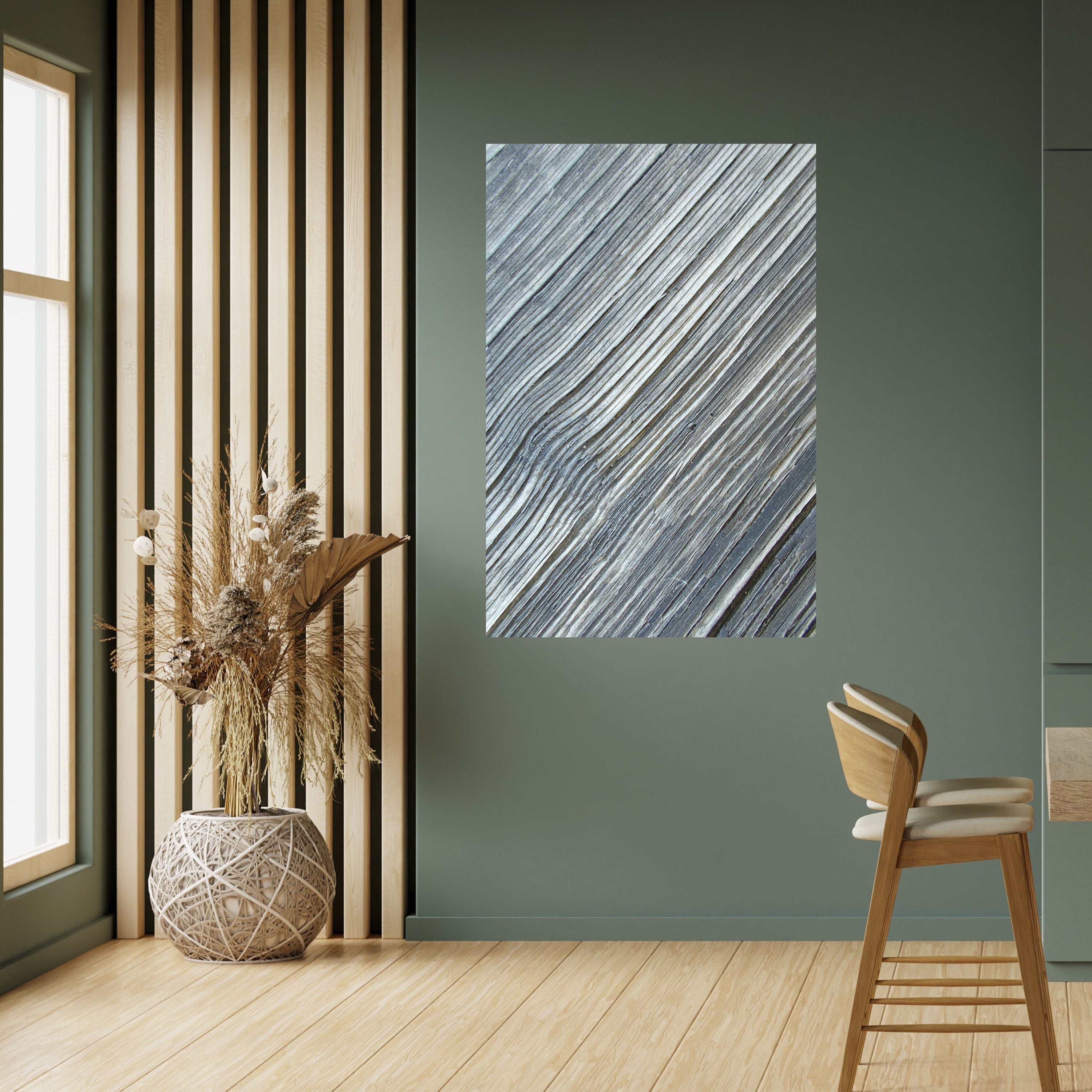 NATURE'S RIBBON RELIC Vertikales Poster zum Abziehen und Aufkleben
