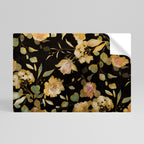 MODEST FLORAL Selbstklebendes Horizontal-Poster