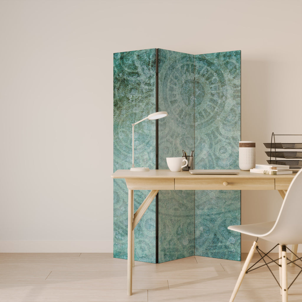 TIMELESS TEXTURAL TIDE Decorative 3-Panel Room Divider
