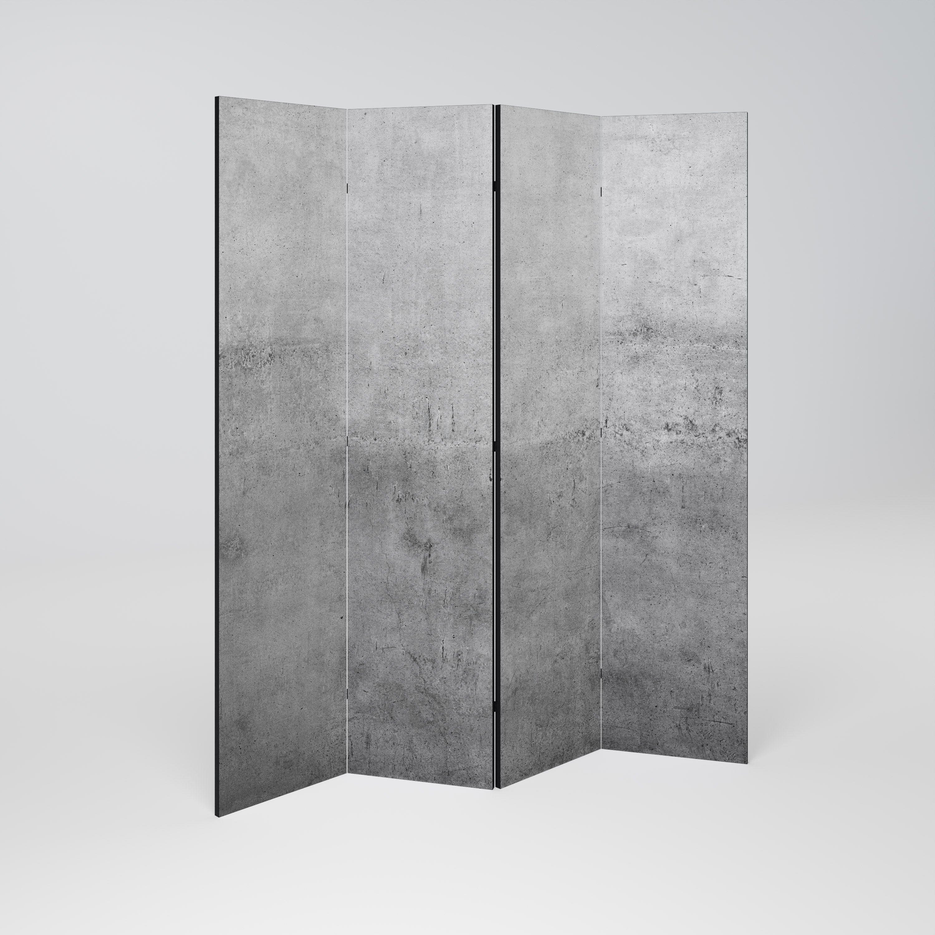 SUBTLE SHADOWS DISPLAY Dekorativer 4-teiliger Raumteiler