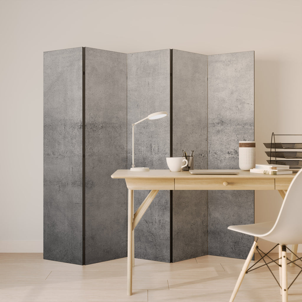 SUBTLE SHADOWS DISPLAY Dekorativer 5-teiliger Raumteiler